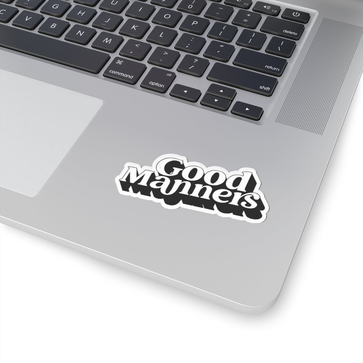 Good Manners Kiss-Cut Stickers - Fun, Stylish Decals for Personalization