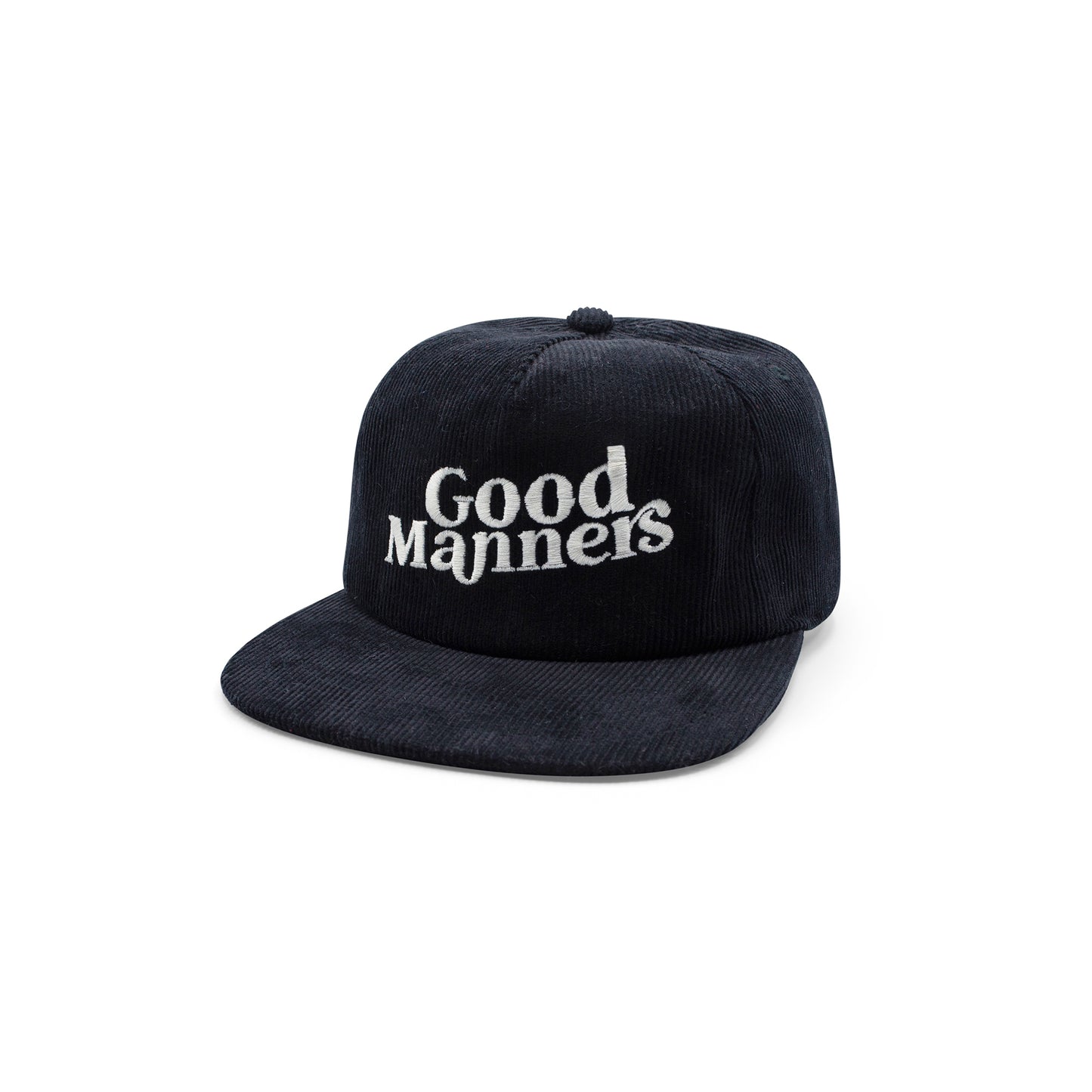 Corduroy Strap Back -black