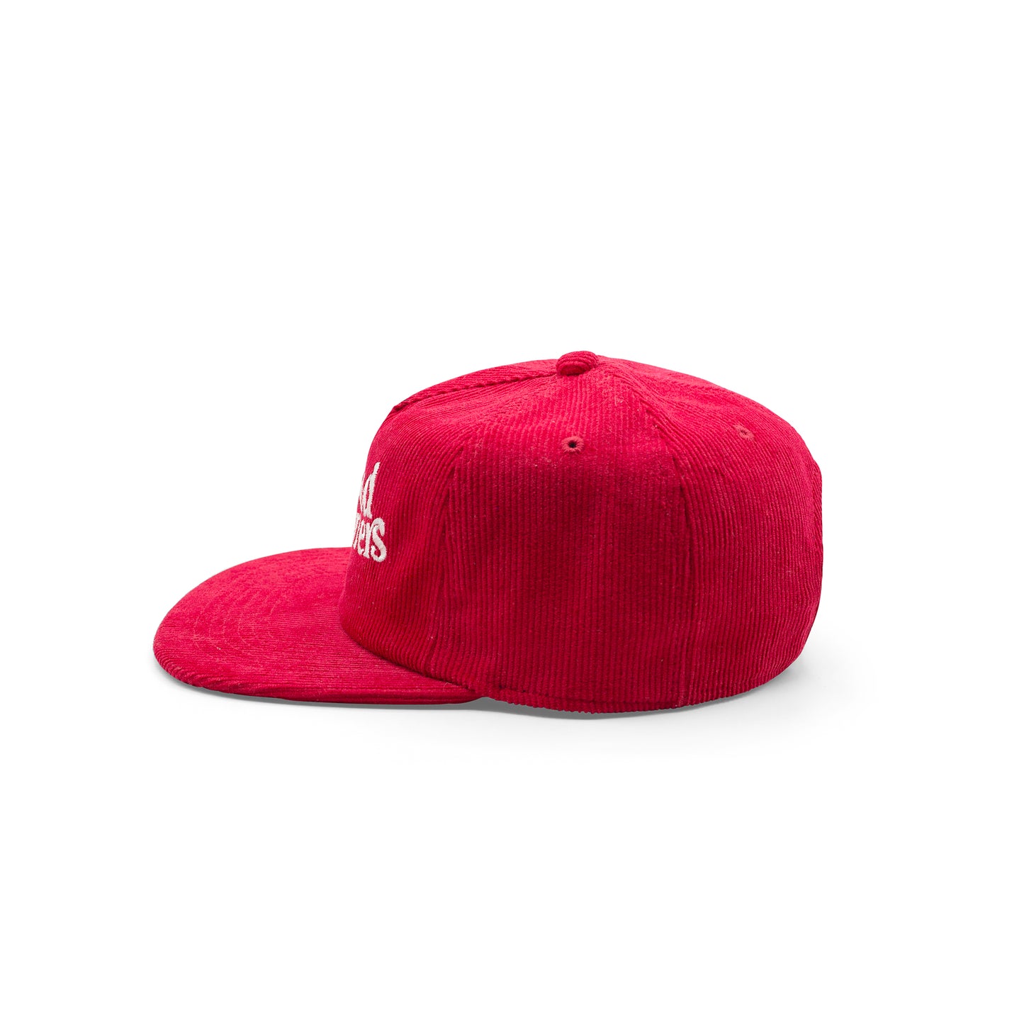 Corduroy Strap Back - Elmo Red.