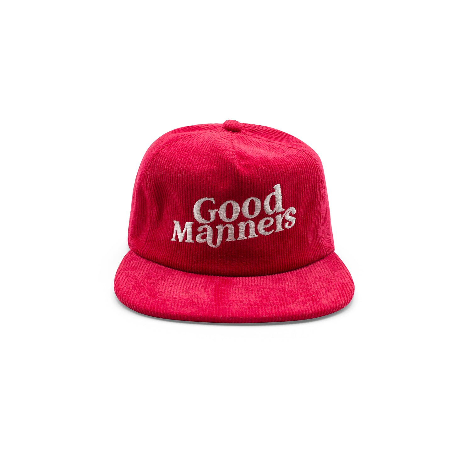 Corduroy Strap Back - Elmo Red.