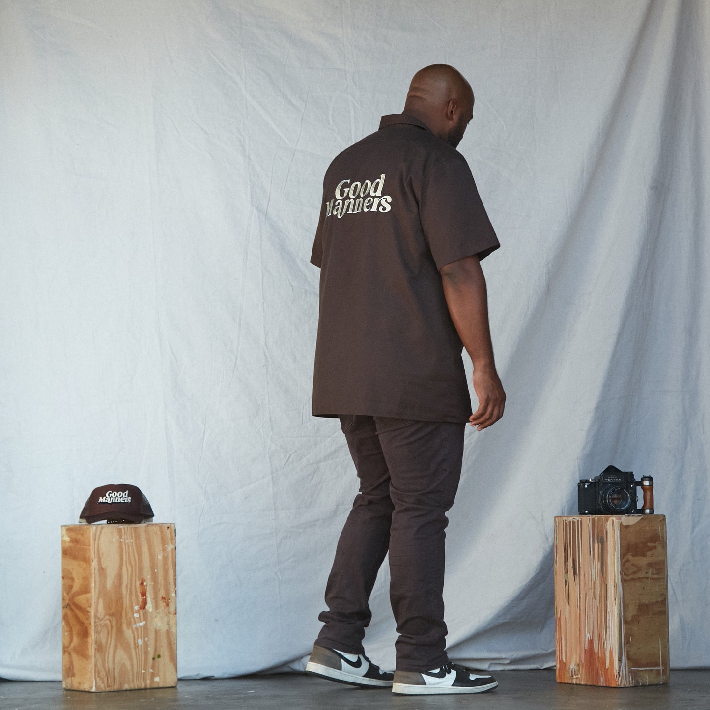 Good Manners Work Shirt Brown