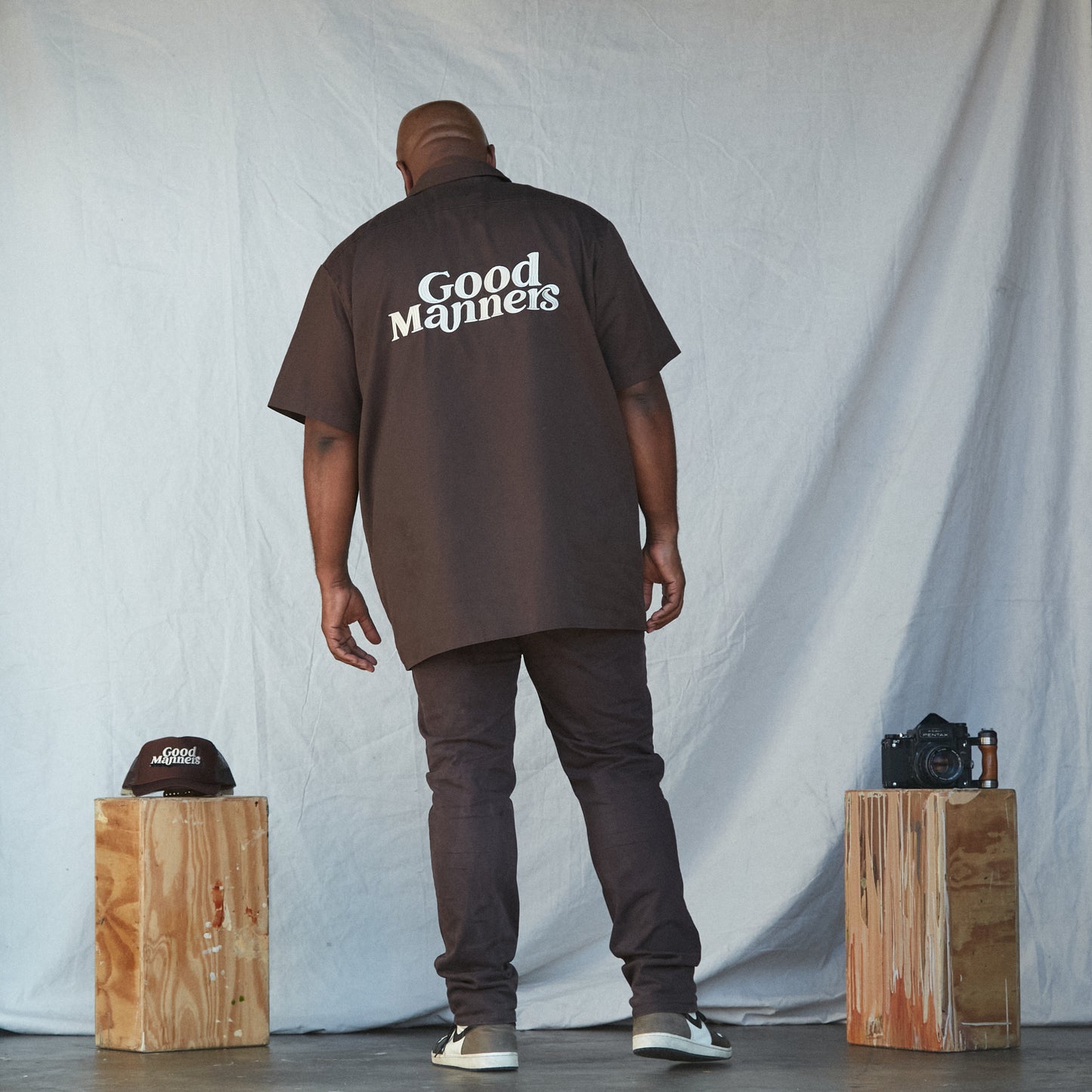 Good Manners Work Shirt Brown