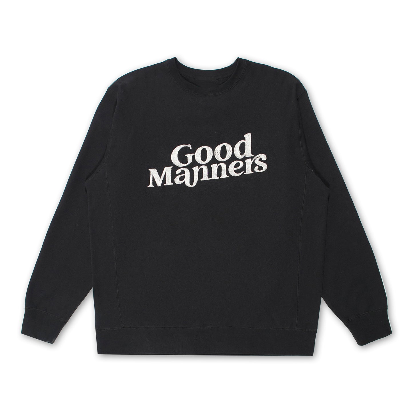 Good Manners Crewneck Black